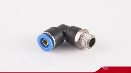 Plastic Brass Stainless Steel Material SAE Standard DOT Air Hose Push in One Touch Quick Connector Pipe Joint Pneumatic Fittings